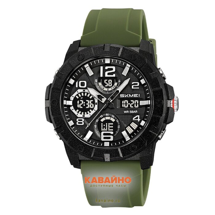 Skmei 2487AG army green (фото 2)