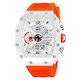 Skmei 2398WTOG white/orange (фото 2)