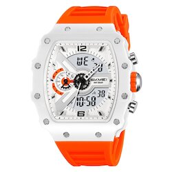 Skmei 2398WTOG white/orange