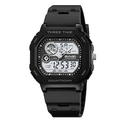 Skmei 2641BKWT black-white