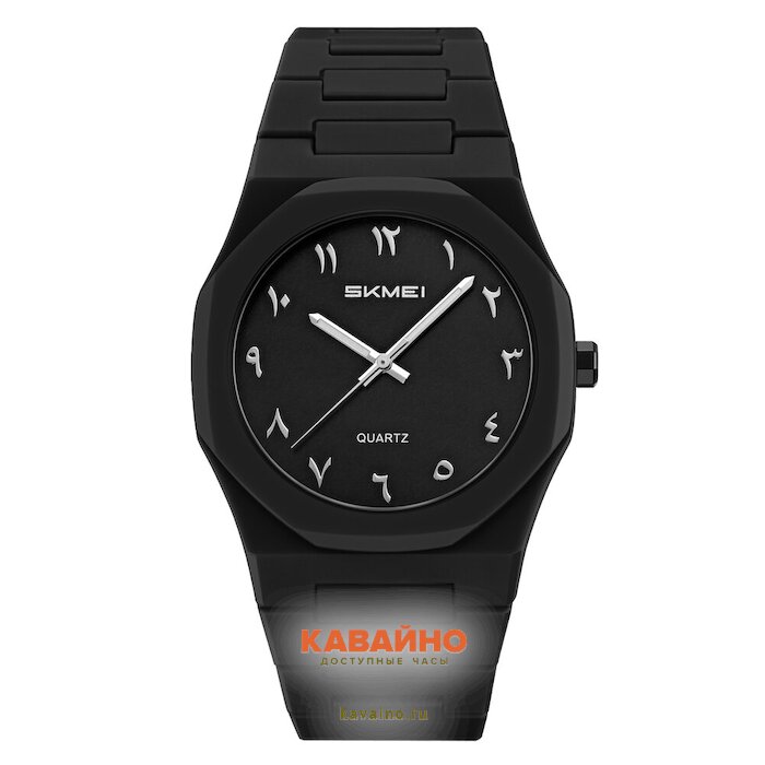 Skmei 2615BKBK-AR black-arabic(gold) (фото 2)