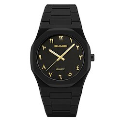 Skmei 2615BKBK-AR black-arabic(gold)