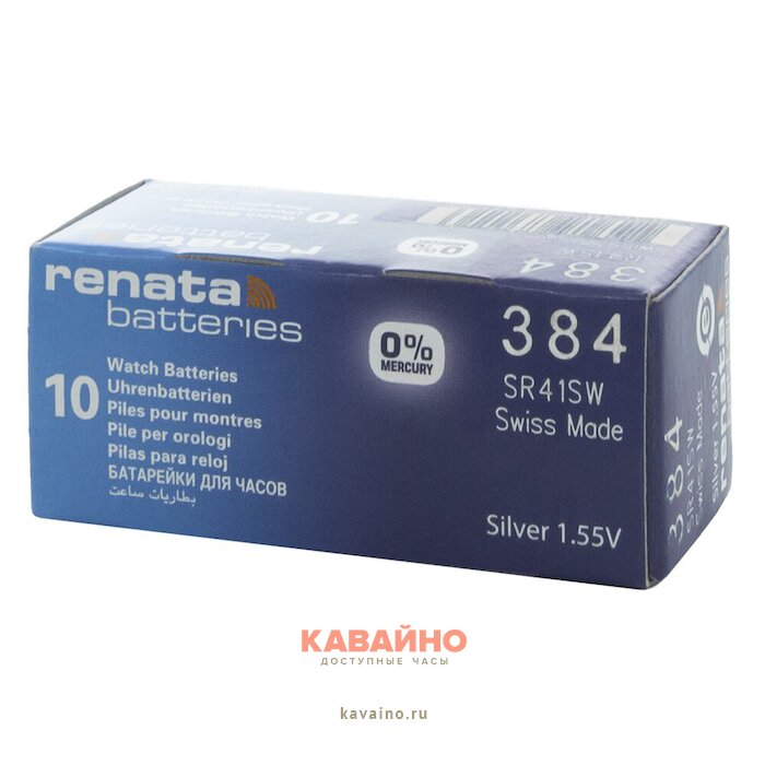 RENATA 384 (10 BOX) купить в часовом интернет-магазине