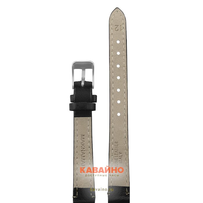 MAKNAMARA 12 мм черн гладкий сер заст MP-12006 (фото 2)