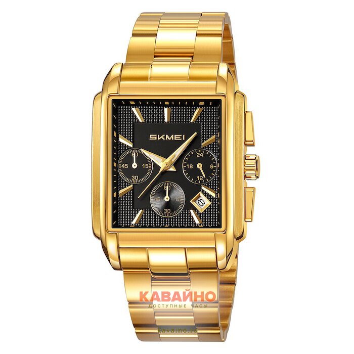 Skmei 2339SGDBK gold/black-steel (фото 2)