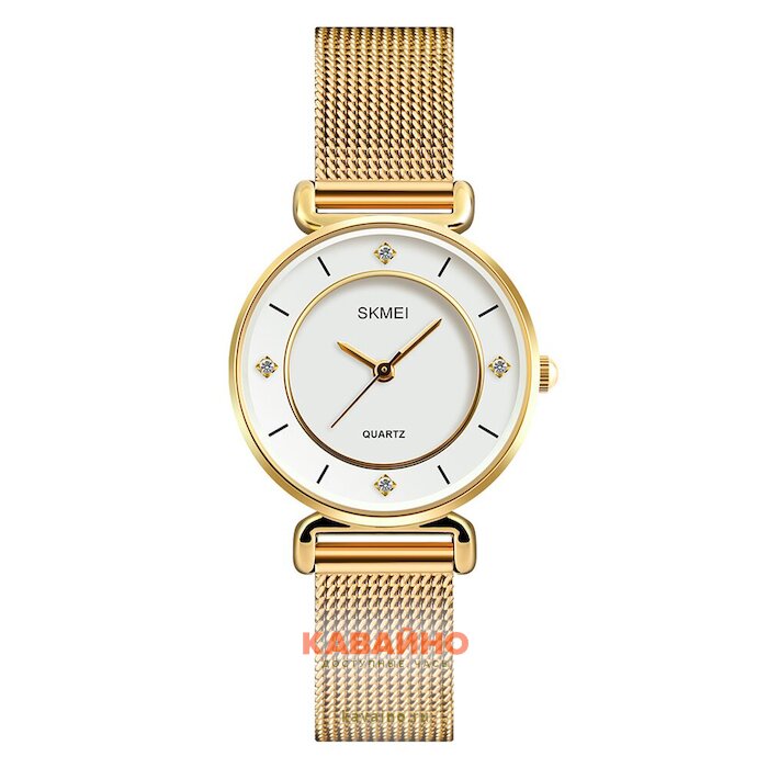 Skmei 1330SGD gold - steel купить в часовом интернет-магазине