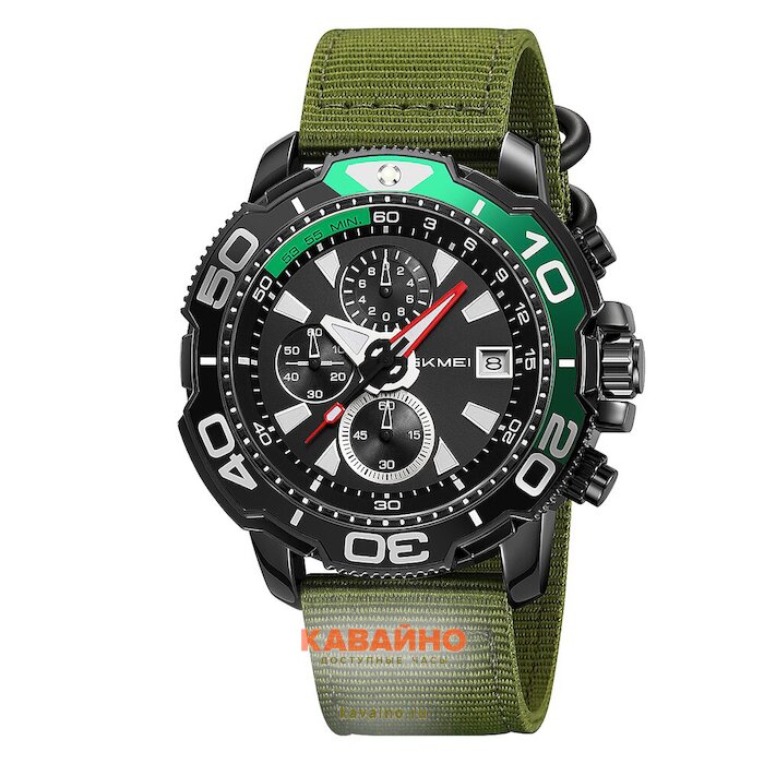 Skmei 9381AG army green (фото 2)