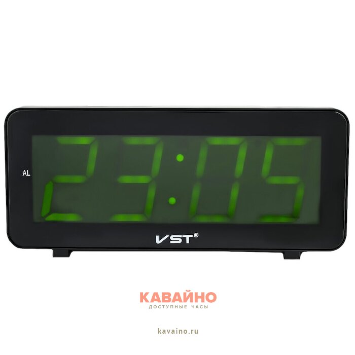 VST763-2 220В св.зел.цифры+USB кабель (без адаптера) купить в часовом интернет-магазине