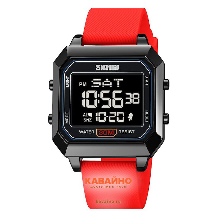 Skmei 2150BKRD black/red купить в часовом интернет-магазине