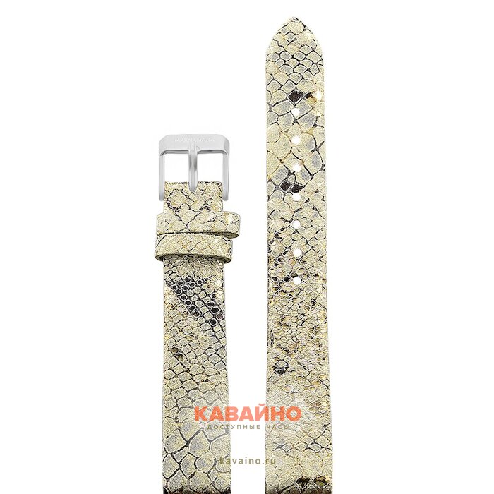 MAKNAMARA 16 мм жел-чер золото сер заст MP-16125 купить в часовом интернет-магазине