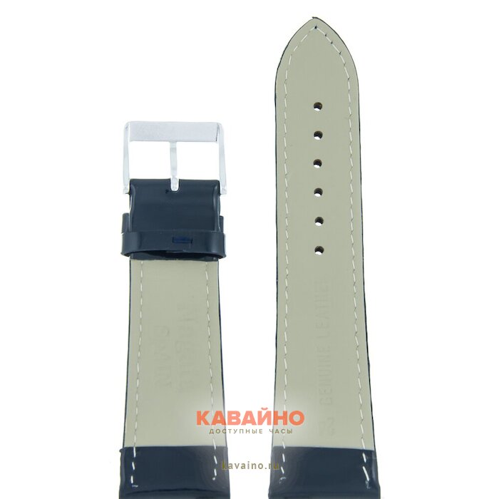 Nagata 24 мм т.син лак с серебрян застёжкой (фото 2)