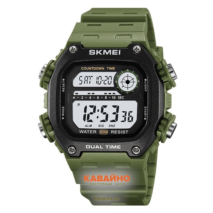 Skmei 2126AG army green купить в часовом интернет-магазине