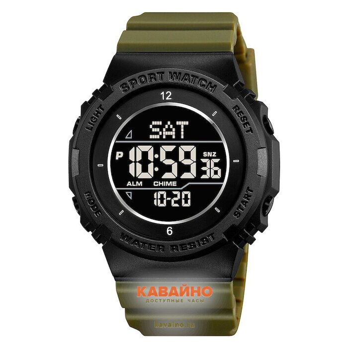 Skmei 2400AG army green купить в часовом интернет-магазине