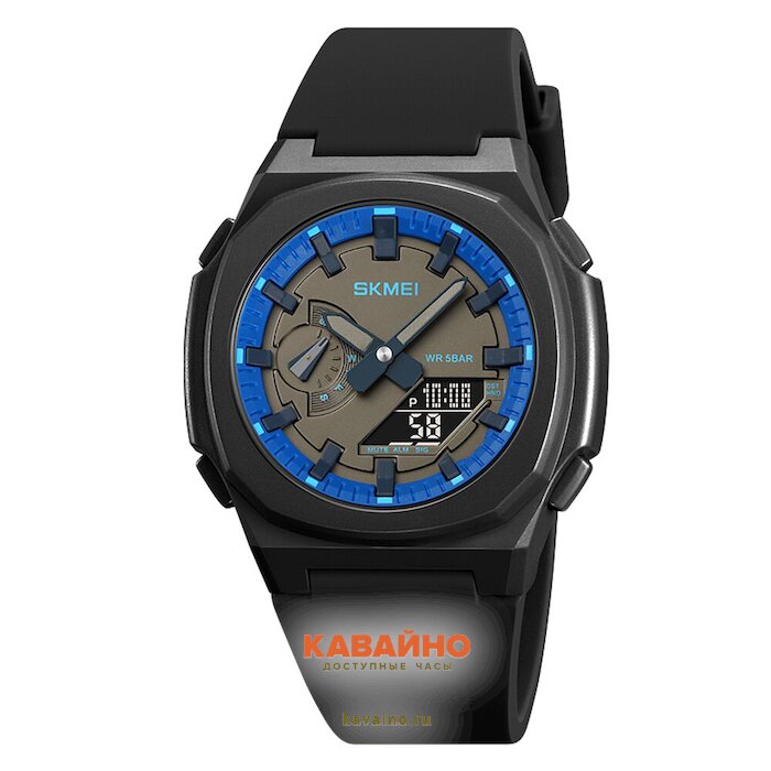 Skmei 2091BKBUBK black/blue-black купить в часовом интернет-магазине