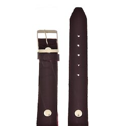 Знамя №51 мод. 18 мм т.бордо croco сереб заст