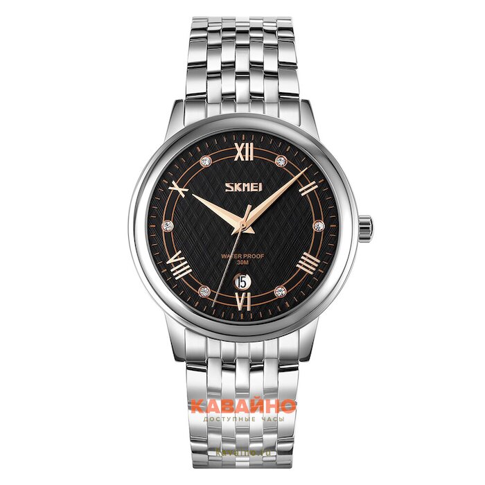 Skmei 9272SIBK-B silver/black (man) (фото 2)