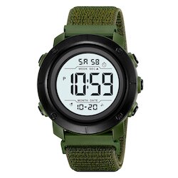 Skmei 2497NAGWT army green/white-nylon