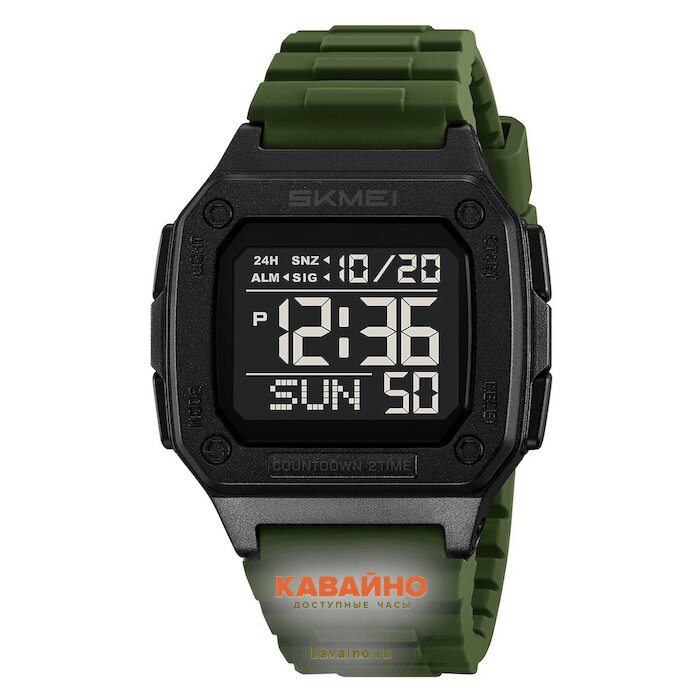 Skmei 2456AG  army green (фото 2)