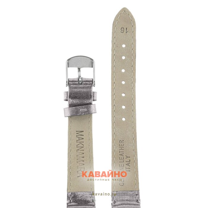 MAKNAMARA 16 мм т.серебро сер заст MP-16111 (фото 2)