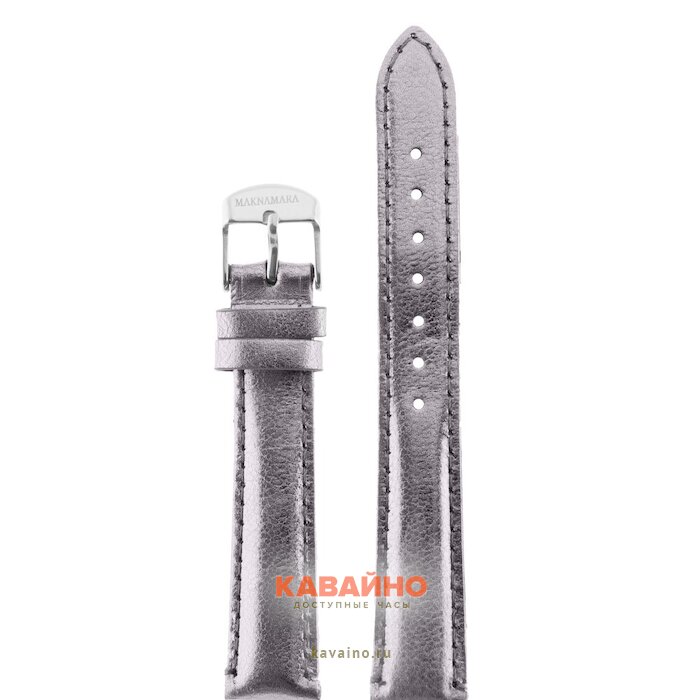 MAKNAMARA 16 мм т.серебро сер заст MP-16111 купить в часовом интернет-магазине