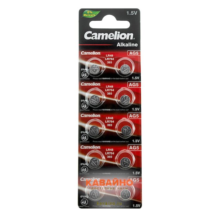 Camelion AG5/10BL LR754 купить в часовом интернет-магазине