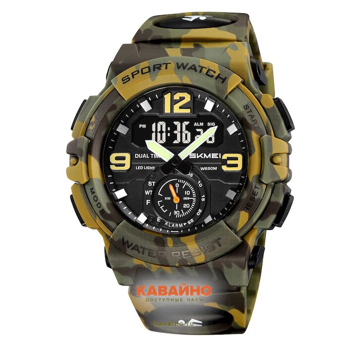 Skmei 2341CMGN army green camo (фото 2)