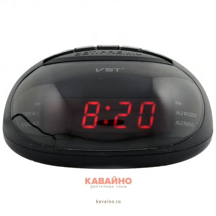 VST901-1 220В+ радио красн.цифры+ блок купить в часовом интернет-магазине