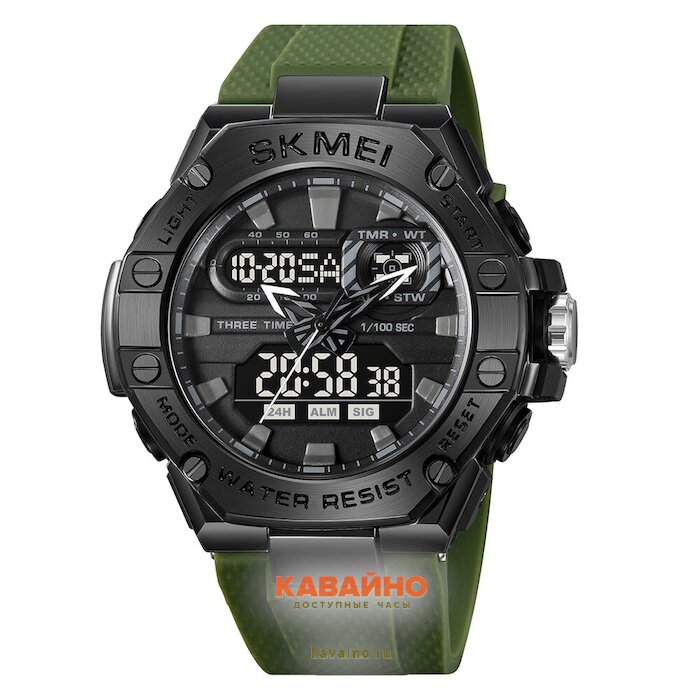 Skmei 2221AG army green (фото 2)