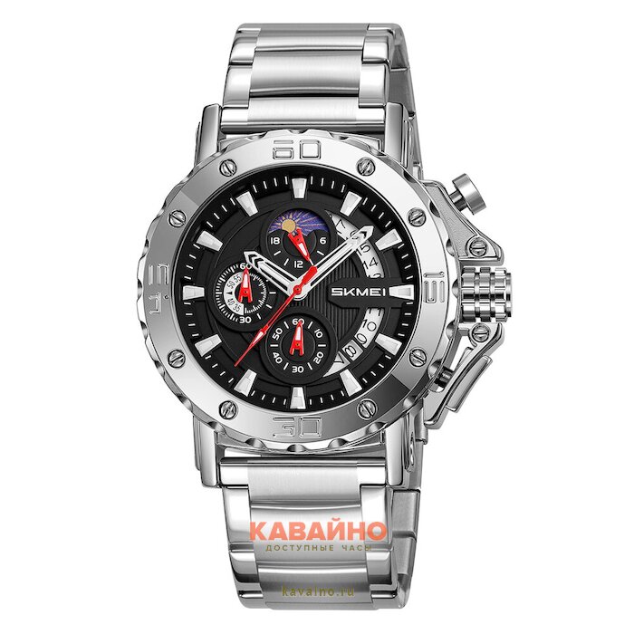 Skmei 9344SIBK silver/black купить в часовом интернет-магазине