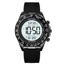 Skmei 2592BKWT black-white