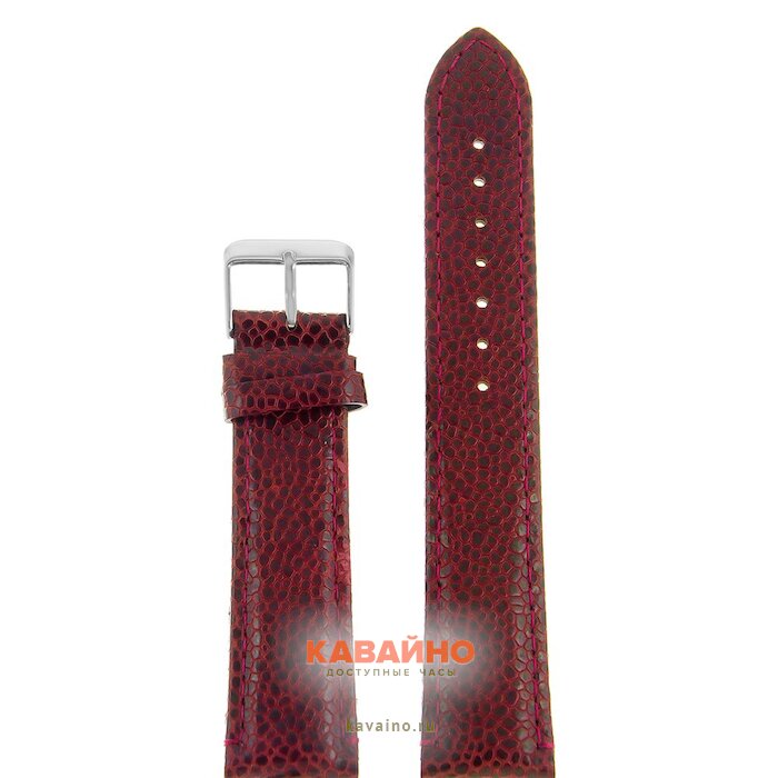 MAKNAMARA 20 мм красн рептилия сер заст MP-20084 купить в часовом интернет-магазине