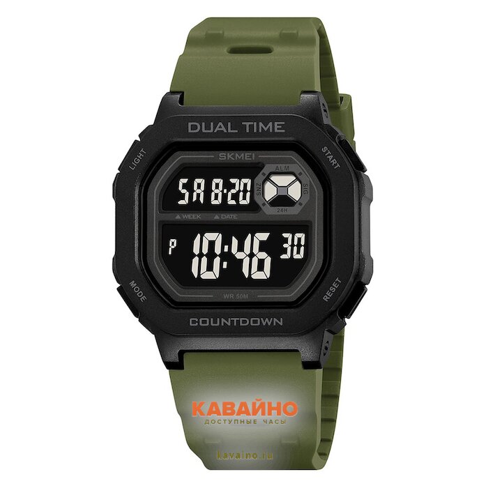 Skmei 2543AG army green купить в часовом интернет-магазине