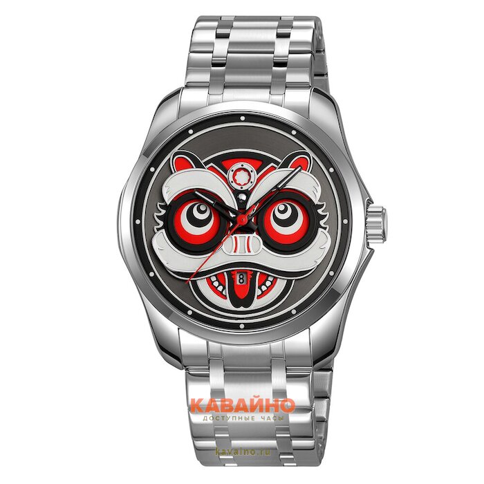 Skmei 9386SIBK silver/black (фото 2)