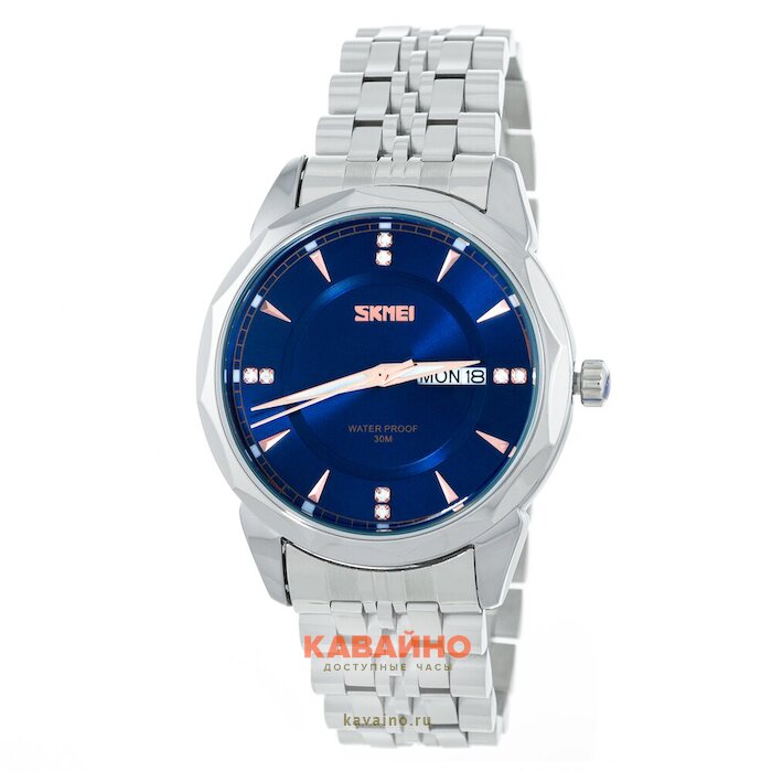 Skmei 9268SIBU silver blue (фото 2)