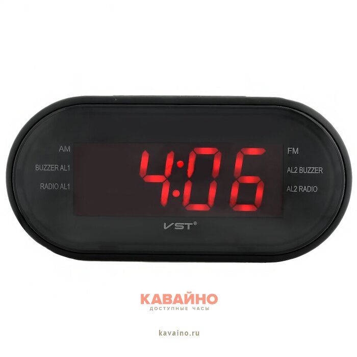VST902-1 220В+ радио красн.цифры+блок купить в часовом интернет-магазине