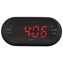VST902-1 220В+ радио красн.цифры+блок
