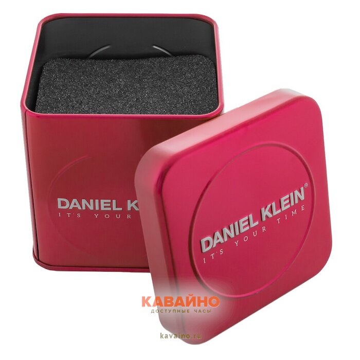 Футляр метал 2  для часов DANIEL KLEIN розовый купить в часовом интернет-магазине