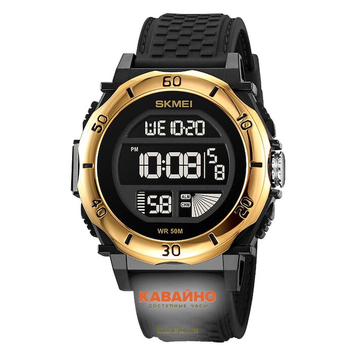 Skmei 2099BKGD black/gold (фото 2)