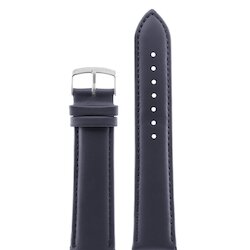 Modeno 22 мм темно-синий с серебряной застёжкой G027