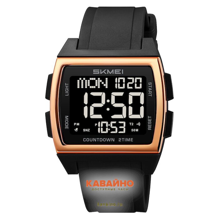 Skmei 2453RGBK rose gold/black (фото 2)