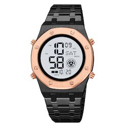 Skmei 2073BKRGWT black/rose gold-white