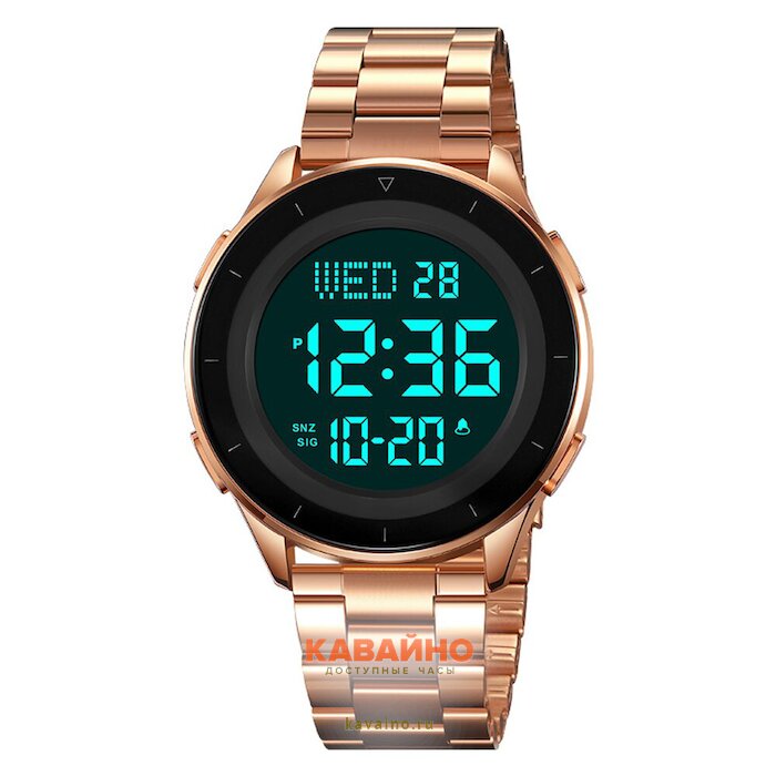 Skmei 2167RGBK rose gold-black (фото 2)