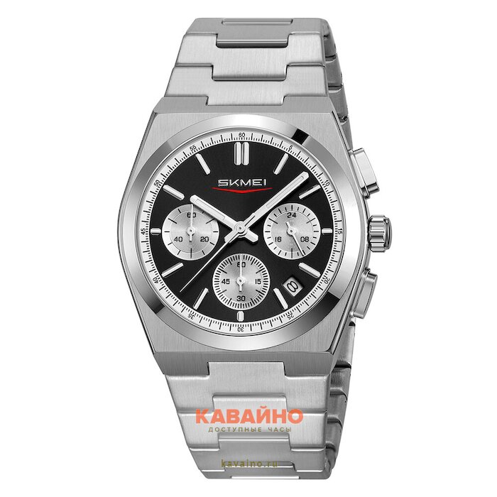 Skmei 9371SIBK silver/black купить в часовом интернет-магазине