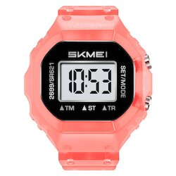 Skmei 2699RD red-transparent