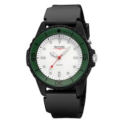 Skmei 2433BKGN black/green-line