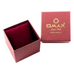 Коробочка для часов Omax маленькая красная-3