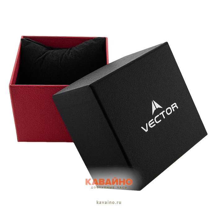 Футляр Vector черно-красный купить в часовом интернет-магазине
