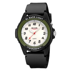 Skmei 2433BKGN-AC black/green-number