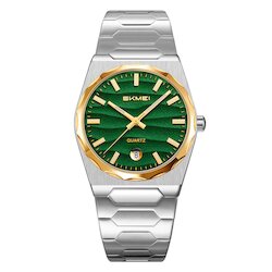 Skmei 9382TGDGN silver/gold/green
