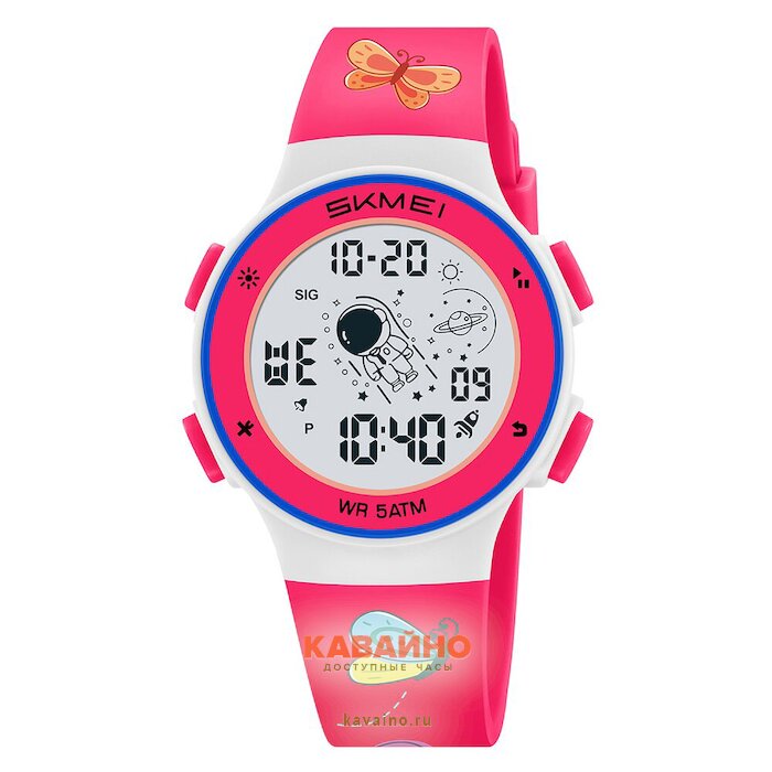 Skmei 2267PKBT pink-butterfly купить в часовом интернет-магазине